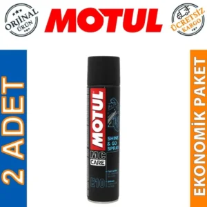 Motul E10 Shine Go 400 Ml Parlatıcı Sprey (2 Adet)