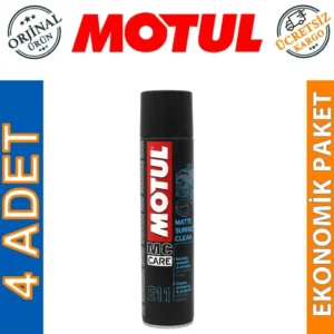Motul E11 Mat Yüzey Temizleyici Sprey 400 Ml (4 Adet)