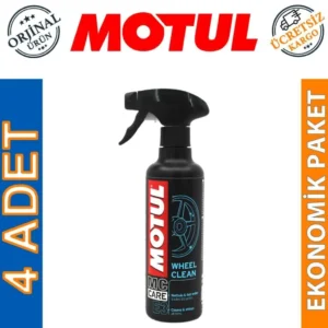 Motul E3 Wheel Clean Sprey 400 Ml Jant Temizleyici (4 Adet)