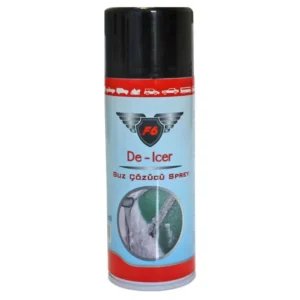 F6 Oto Cam Buz Çözücü Sprey 400 ML Donma Önleyici