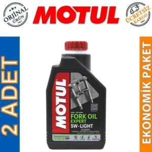 Motul Fork Oil Expert Light 5W 1 Lt Amortisör Yağı (2 Adet)