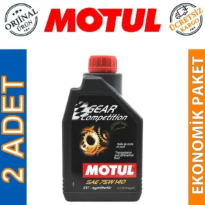 Motul Gear Competition 75W140 1 Lt Sentetik Şanzıman Yağı (2 Adet)