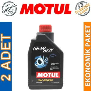Motul Gearbox 80W90 1 Lt Şanzıman ve Diferansiyel Yağı (2 Adet)