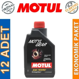 Motul Motylgear 75W90 1 Lt Manuel Şanzıman Yağı (12 Adet)