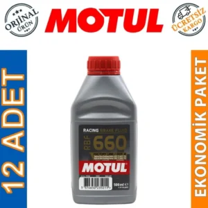 Motul RBF 660 FL Dot 4 500 Ml Sentetik Fren Hidrolik Yağı (12 Adet)