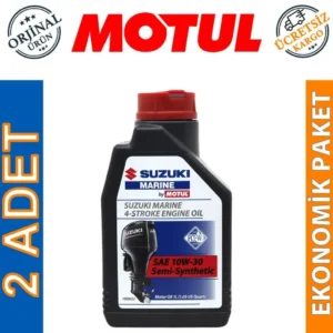 Motul Suzuki Marine 4T SAE 10W30 1 Lt Tekne Motor Yağı (2 Adet)