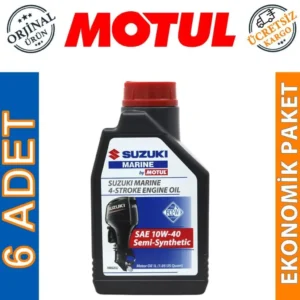 Motul Suzuki Marine 4T SAE 10W40 1 Lt Tekne Motor Yağı (6 Adet)