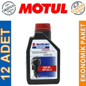 Motul Suzuki Marine Gear 90 1 Lt Tekne Kuyruk Yağı (12 Adet)