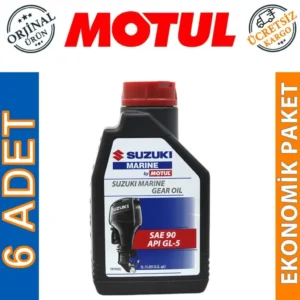Motul Suzuki Marine Gear 90 1 Lt Tekne Kuyruk Yağı (6 Adet)