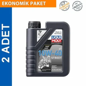 Liqui Moly 10W-40 4T Street 1 Lt Motosiklet Motor Yağı (2 Adet) (1521)