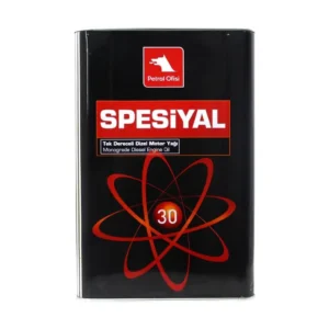 Petrol Ofisi Spesiyal 30 15 Kg Tek Dereceli Motor Yağı