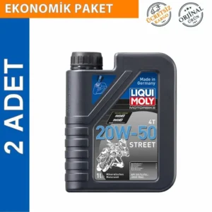 Liqui Moly 20W-50 4T Basic Street 1 Lt Motosiklet Yağı (2 Adet) (1500)