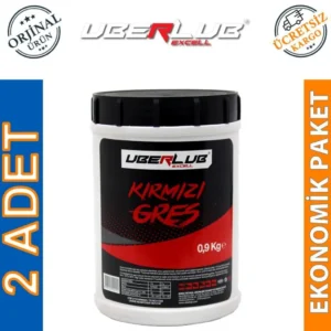 Uberlub Excell Kırmızı Gres 0.9 Kg Kalsiyum Sabunlu Gres (2 Adet)