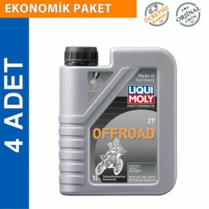 Liqui Moly 2T OffRoad 1 Lt Yarı Sentetik Motosiklet Yağı (4 Adet) (3065)