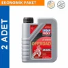 Liqui Moly 2T OffRoad Race 1 Lt Tam Sentetik Motor Yağı (2 Adet) (3063)