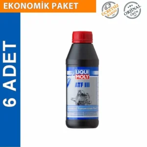 Liqui Moly ATF III Dexron 3 1 Lt Otomatik Şanzıman Yağı (6 Adet) (1043)