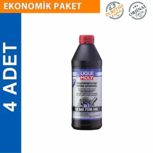 Liqui Moly GL5 LS SAE 75W-140 Sentetik Hypoid Dişli Yağı 1 Lt (4 Adet) (4421)