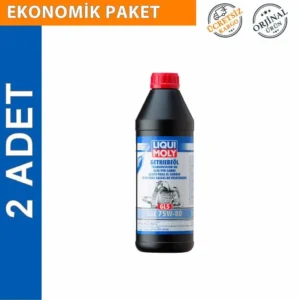 Liqui Moly GL5 SAE 75W-80 Sentetik Şanzıman Yağı 1 Lt (2 Adet) (3658)