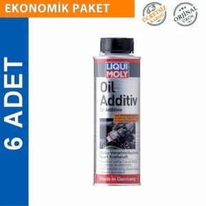 Liqui Moly Oil Additiv 200 ML MoS2'li Yağ Katkısı (6 Adet) (1012)