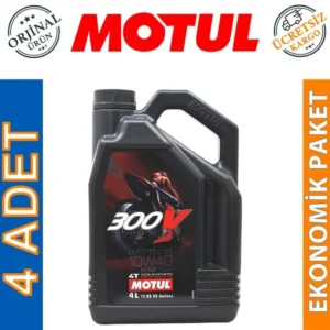 Motul 300V FL 10W40 4T 4 Lt Motosiklet Yağı (4 Adet)