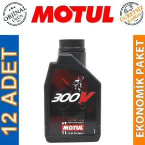 Motul 300V FL 15W60 4T 1 Lt Motosiklet Yağı (12 Adet)