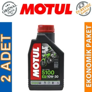 Motul 5100 10W30 4T 1 Lt Motosiklet Yağı (2 Adet)