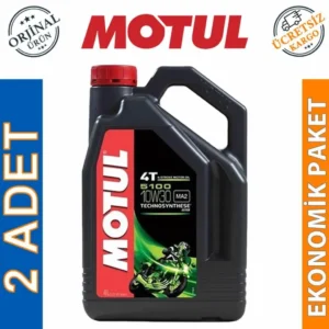 Motul 5100 10W30 4T 4 Lt Motosiklet Yağı (2 Adet)