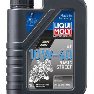 Liqui Moly 10W-40 Basic Street 4T Mineral Motosiklet Yağı 1 Litre - 3044