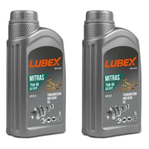 Lubex Mitras AX HYP 75W90 1 Lt Şanzıman ve Diferansiyel Yağı (2 Adet)
