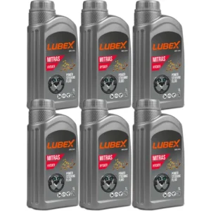 Lubex Mitras HYDATF 1 Lt Hidrolik Direksiyon Yağı (6 Adet)