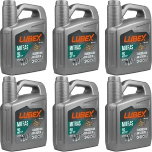Lubex Mitras MT EP 90 3 Lt Şanzıman Dişli Yağı (6 Adet)