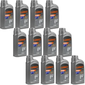 Lubex Primus EC 10W40 1 Lt Sentetik Motor Yağı (12 Adet)