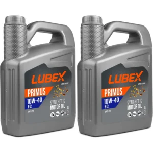 Lubex Primus EC 10W40 5 Lt Sentetik Motor Yağı (2 Adet)