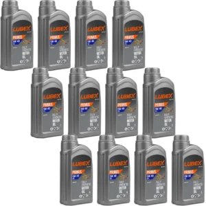 Lubex Primus EC 5W40 1 Lt Tam Sentetik Motor Yağı (12 Adet)