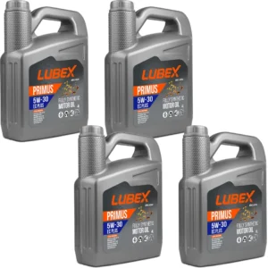 Lubex Primus EC Plus 5W30 4 Lt Tam Sentetik Motor Yağı (2 Adet)