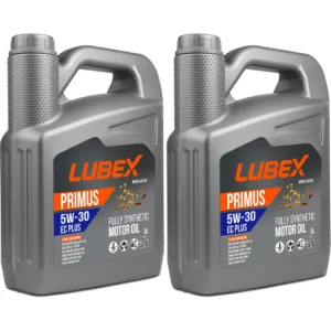 Lubex Primus EC Plus 5W30 5 Lt Tam Sentetik Motor Yağı (2 Adet)