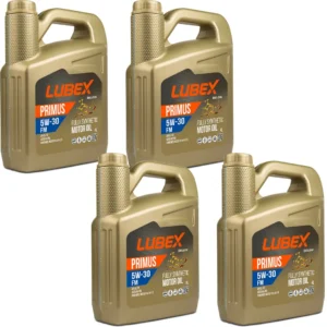 Lubex Primus FM 5W30 5 Lt Tam Sentetik Motor Yağı (4 Adet)