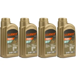 Lubex Primus MV 0W40 1 Lt Tam Sentetik Motor Yağı (4 Adet)