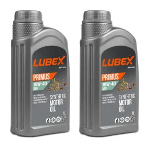 Lubex Primus MV 10W40 1 Lt Sentetik Motor Yağı (2 Adet)