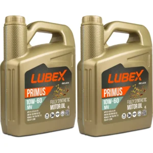 Lubex Primus MV 10W60 4 Lt Tam Sentetik Motor Yağı (2 Adet)