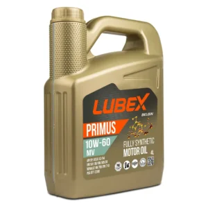 Lubex Primus MV 10W60 4 Lt Tam Sentetik Motor Yağı