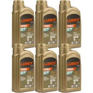 Lubex Primus MV 5W40 1 Lt Tam Sentetik Motor Yağı (6 Adet)