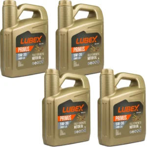 Lubex Primus SMB-LA 5W30 4 Lt Tam Sentetik Motor Yağı (4 Adet)