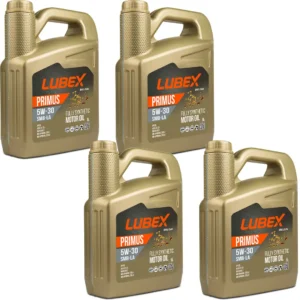Lubex Primus SMB-LA 5W30 5 Lt Tam Sentetik Motor Yağı (4 Adet)
