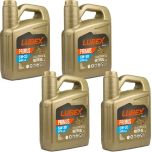 Lubex Primus SVW-LA 5W30 5 Lt Tam Sentetik Motor Yağı (4 Adet)