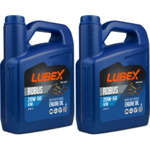 Lubex Robus KM 20W50 4 Lt Mineral Motor Yağı (2 Adet)