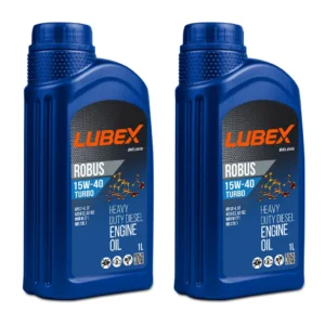 Lubex Robus Turbo 15W40 1 Lt Mineral Motor Yağı (2 Adet)