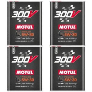 Motul 300V Power 5W30 2 Lt Tam Sentetik Motor Yağı (4 Adet)