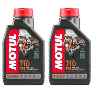 Motul 710 2T 1 Lt 2 Zamanlı Motosiklet Yağı (2 Adet)
