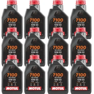 Motul 7100 4T 10W50 1 Lt Motosiklet Yağı (12 Adet)